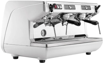 Кофемашина эспрессо рожковая Nuova Simonelli Appia Life 2 groups S White полуавтомат, цвет белый (1)