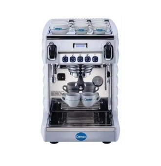 Carimali BUBBLE E1 HIGH WHITE BU-E1-H-01-B, цвет черный, 1 группная автоматическая кофемашина эспрессо