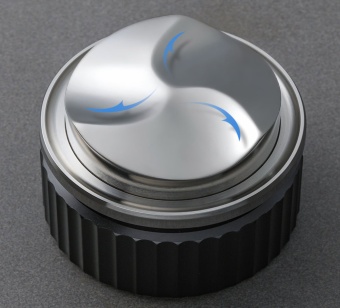 Распределитель молотого кофе ZeroHero Coffee Distributor - Tri-Blade Leveler Tool 58 мм. серый