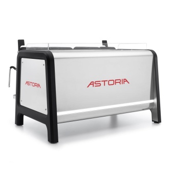 Кофемашина эспрессо рожковая Astoria AB200 2 группы, выокие, атоматическая, с дисплеем, цвето черный хром | интернет-магазин товаров для кофеен ТЕРРИТОРИЯ КОФЕ