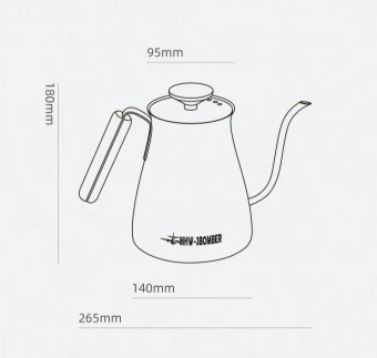 Электрический чайник MHW-3BOMBER Orbit Electric Kettle, белый, White-800, BK5937W (6)