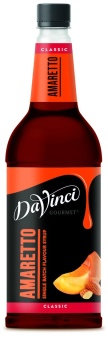 Сироп Амаретто DaVinci Gourmet, пластиковая бутылка 1000 мл 