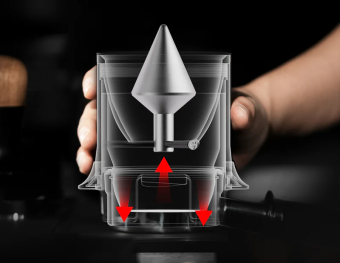 Воронка-шейкер для эспрессо MHW-3BOMBER SE Pro Espresso Shaker Funnel 58 мм, серебро, DR5564-OS (6)