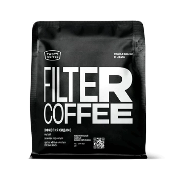 Ethiopia Sidamo COFFEESTATE (под фильтр) кофе в зёрнах, упак. 250 г.