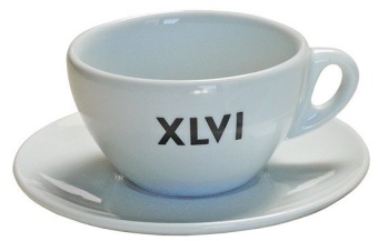 Набор из 6 пар (чашка и блюдце) XLVI Cappuccino cup