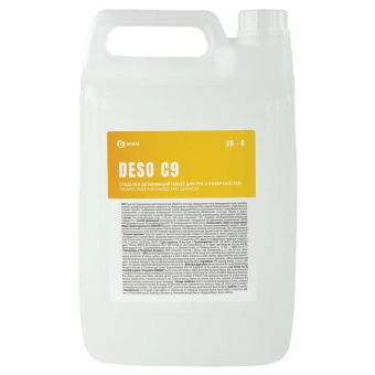 Дезинфицирующее средство Grass DESO C9, канистра 5 л 2