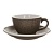 Кофейная пара Loveramics Egg гранитный 200 мл C088-76BGL / C088-77BGL Granite (чашка и блюдце)