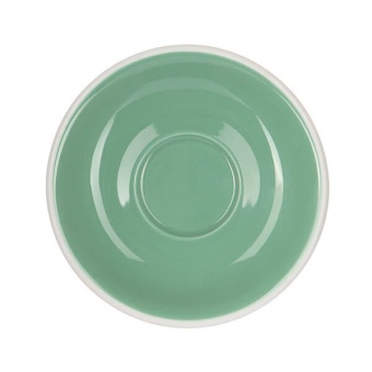 Кофейная пара LOVERAMICS Egg C088-51BMT / C088-52BMT Mint (чашка и блюдце), мятный 80 мл. (2)