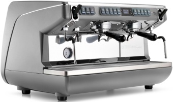 Nuova Simonelli Appia Life XT 2Gr V, серый металлик— профессиональная рожковая кофемашина для эспрессо