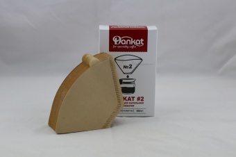 Фильтры бумажные неотбелённые DANKAT 2 для капельных кофеварок, размер №2 упак 100 шт pic 6