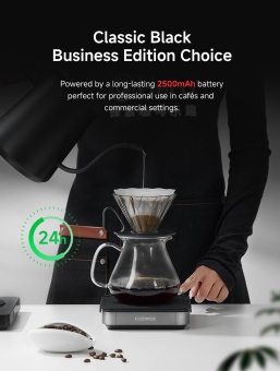 Весы ZeroHero Coffee Scale Black fdzc032, батарея 2500 mAh, цвет черный