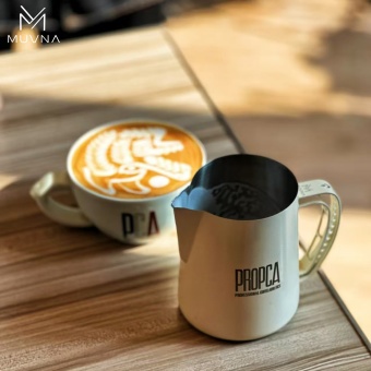 Питчер для молока MUVNA DBW Propca Lion 600 мл, белый