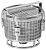 Стальная корзина для кофе чая каскары HardTank Small Basket
