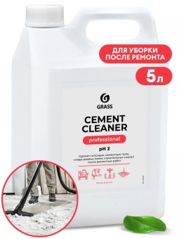 Средство для очистки после ремонта Grass Cement Cleaner, канистра 5,5 л 1