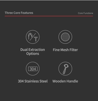 Портафильтр 2-в-1 Double Spout Portafilter zeroHero 58mm  из SUS304 с ручкой из ореха