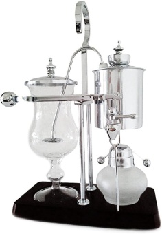 Сифон балансирующий BELGIUM COFFEE MAKER, серебро, 380 мл.