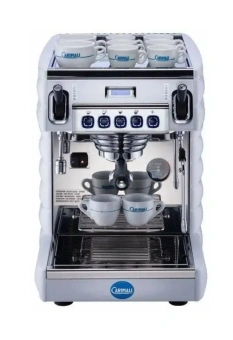 Carimali BUBBLE E1 HIGH WHITE BU-E1-H-01-B, цвет черный, 1 группная автоматическая кофемашина эспрессо