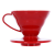 Воронка для кофе Hario VD-01R размер 01 V60, пластиковая, цвет красный 2