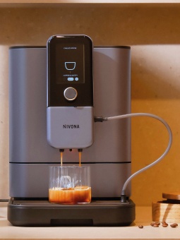 Кофемашина Nivona CafeRomatica NIVO 8107 — автоматическая, с двумя капучино, холодным кофе и настройкой вкуса | интернет-магазин товаров для кофеен ТЕРРИТОРИЯ КОФЕ