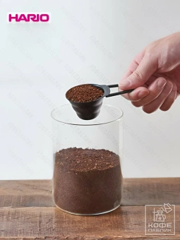 Мерная ложка HARIO V60 12гр M-12-MB, цвет: черный