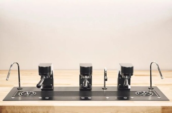 Кофемашина эспрессо рожковая подстоечная Mavam Under Counter Espresso Machine, 3 группы 1