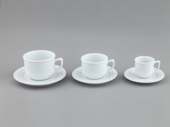 Кофейная пара для эспрессо Ancap Belem AP-15730, белый, объем 70 мл 13