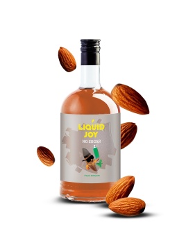 Миндаль сироп без сахара LIQUID JOY бутылка стекло 700 мл 1