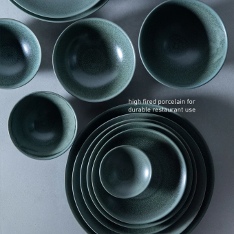 Тарелка Loveramics Studio 22 см D103-39BDG Soup Plate (Matte Dark Green), темно-зеленый 10