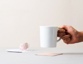 Кружка фарфоровая Ancap Etrusco Mug AP-36393, белый, объем 340 мл (7)
