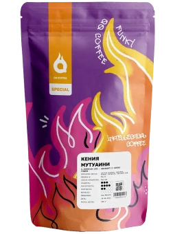 Кения Мутуаини QQ COFFEE (под фильтр) кофе в зернах, упак. 200 г.