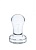 Темпер для кофе d58 JoeFrex Crystal clear tcc58, стекло, основание плоское
