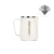 Питчер для молока MHW-3BOMBER Milk Frothing Pitcher 3.0 White, 600 мл – профессиональный питчер для латте-арта из нержавеющей стали SUS304, P3013W