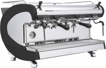 Кофемашина эспрессо рожковая Nuova Simonelli Aurelia Wave 2 group S 220V black+high groups+LED