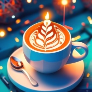 "Территория кофе" объявляет новый конкурс "Новогодний латте арт"