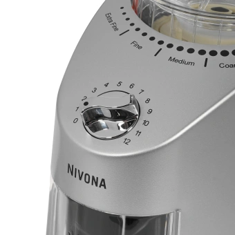 Кофемолка Nivona CafeGrano NICG 130 — электрическая, жерновая, с регулировкой помола | интернет-магазин товаров для кофеен ТЕРРИТОРИЯ КОФЕ