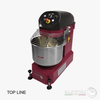 Тестомес спиральный Sunmix SUN40TL A R, цвет корпуса красный 2
