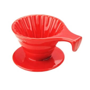 Воронка для кофе TIAMO HG5534R керамическая, цвет красный