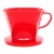 Воронка для кофе TIAMO HG5285 пластиковая 102 HS, цвет красный 1