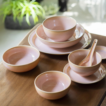 Тарелка Loveramics Er-go! 11.5 см D068-85B Rice Bowl (Rose), цвет розовый (3)