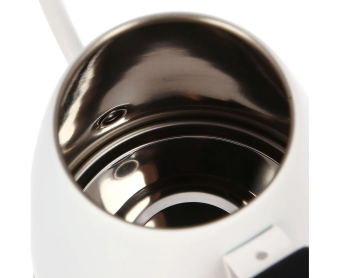 Чайник с носиком goonseneck Hario Smart G Kettle DKG-140-W, стальной, цвет белый, объём 1 л. 3