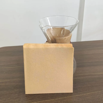 Фильтры бумажные для кофеварок KONIG Chemex неотбеленные упак 100 шт. KCr1515