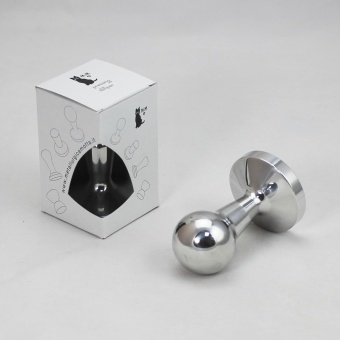 Темпер для кофе d58 мм MOTTA SFERA 641 цельнометаллический алюминиевый (4)