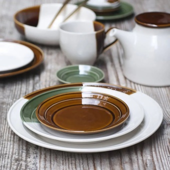 Тарелка Loveramics Sancai D104-01B 28 см Dinner Plate, карамель (Caramel) 3