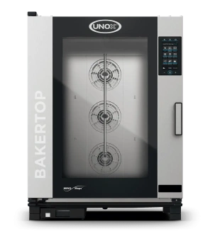 Пароконвектомат настольный BAKERTOP MIND.Maps™ COUNTERTOP PLUS UNOX XEBC-10EU-EPRM  умный пароконвектомат с системой автоматической мойки для выпечки и кулинарии
