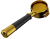 Холдер (портафильтр) MHW-3BOMBER FlowLight Bottomless Black and Gold 58 mm, BP7026G-OS 1