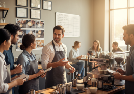 История успеха: как бариста стал шеф-бариста и управляет командой История успеха: как бариста стал шеф-бариста и управляет командой