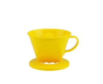 Воронка для кофе TIAMO HG5281 пластиковая 102 HS, цвет желтая 1
