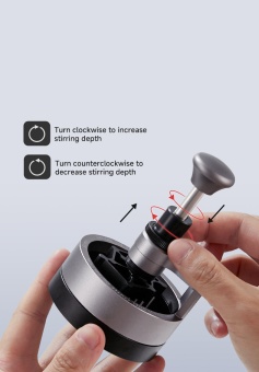 Дистрибьютор для эспрессо с магнитной базой (58 мм) zeroHero Sword WDT Tool 2.0