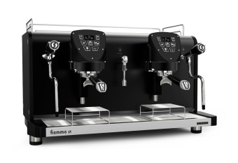 Кофемашина эспрессо рожковая Fiamma Vela 9 Bar Black, автомат, 1 группа, 2.0.044.0000