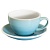 Кофейная пара Loveramics Egg голубой лёд 300 мл 300-106BIB / 141BIB Ice Blue (чашка и блюдце)